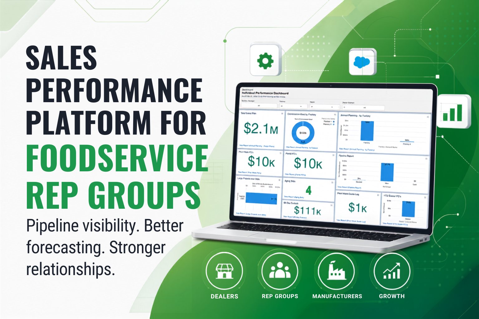 The REV platform for foodservice rep groups